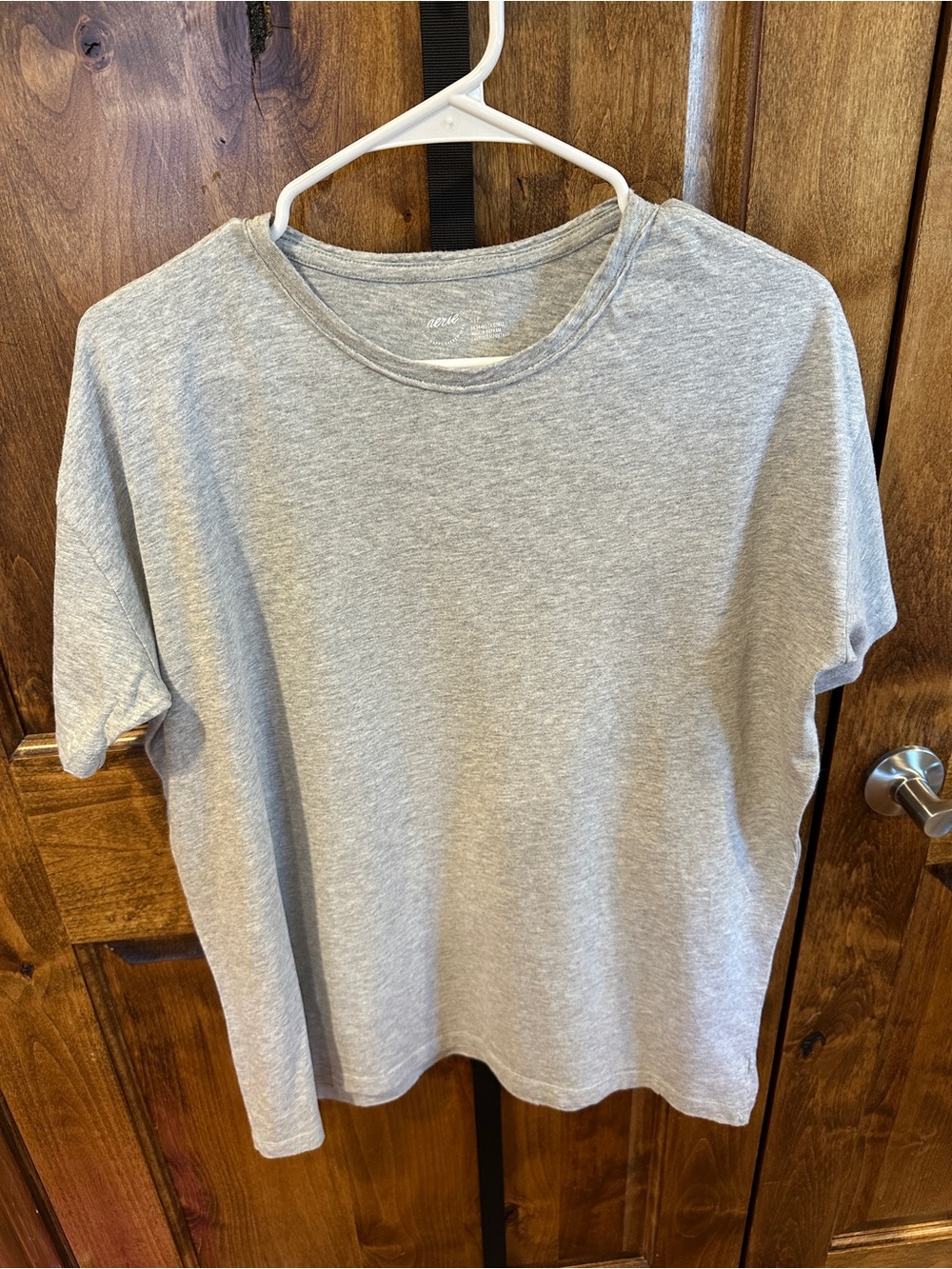 aerie distressed oversized boyfriend t-shirt-women’s